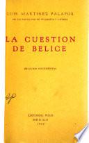 La cuestión de Belice