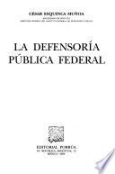 La defensoría pública federal