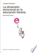 La dimensión emocional en la educación literaria