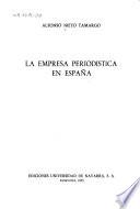 La empresa periodística en España