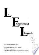 La experiencia literaria