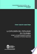 La explosión del populismo en Colombia