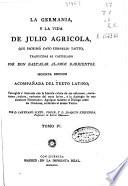 La Germania y la vida de Julio Agricola