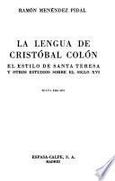 La lengua de Cristóbal Colón