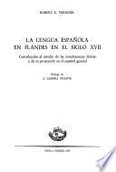 La lengua española en Flandes en el siglo XVII