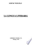 La lengua literaria