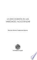 La lexicografía en las variedades no-estándar