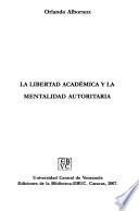 La libertad académica y la mentalidad autoritaria