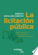 La licitación pública.