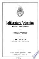 La Literatura argentina