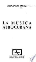 La música afrocubana