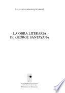 La obra literaria de George Santayana