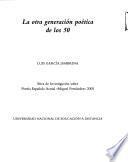 La otra generación poética de los 50