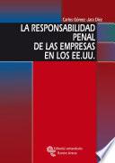 La Responsabilidad penal de las empresas en los EE.UU.