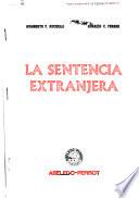 La sentencia extranjera