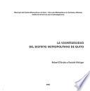 La vulnerabilidad del distrito metropolitano de Quito