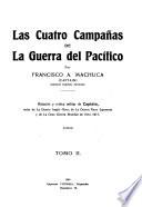 Las cuatro campañas de la Guerra del Pacífico: Campañade Tacna. Bibliografía (verso 3d prelim. leaf)