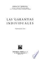 Las garantías individuales