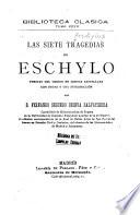 Las siete tragedias de Eschylo