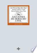 Lecciones de Derecho Civil