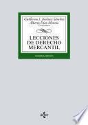 Lecciones de Derecho Mercantil