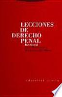 Lecciones de derecho penal