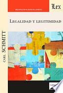 Legalidad y legitimidad