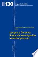 Lengua y derecho