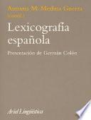 Lexicografía española