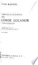 Libro de los ejemplos del conde Lucanor y de patronio