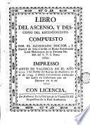 Libro del ascenso, y descenso del entendimiento