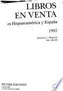 Libros en venta en Hispanoamérica y España