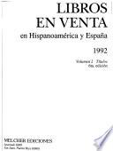 Libros en venta en Hispanoamérica y España