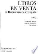 Libros en venta en Hispanoamérica y España