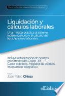 Liquidación y cálculos laborales