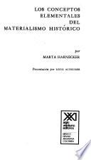 Los conceptos elementales del materialismo histórico