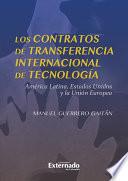 Los contratos de transferencia internacional de tecnología