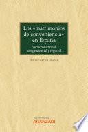 Los matrimonios de conveniencia en España