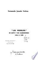 Los pendejos en Quito y sus alrededores, 1534-1980