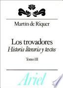 Los trovadores