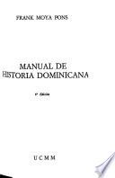 Manual de historia dominicana