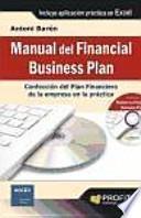 MANUAL DEL FINANCIAL BUSINESS PLAN