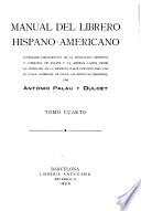 Manual del librero hispano-americano