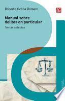 Manual sobre delitos en particular