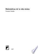 Matemáticas de la vida misma