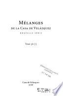 Mélanges de la Casa de Velázquez