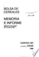 Memoria é informe presentado por la comisión directiva en la asamblea