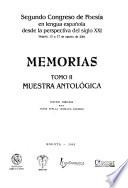 Memorias: Muestra antológica