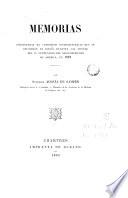 Memorias presentadas en congresos internacionales que se reunieron en España durante las fiestas del IV centenario del descubrimiento de América, en 1892