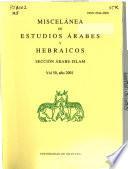 Miscelánea de estudios árabes y hebraicos